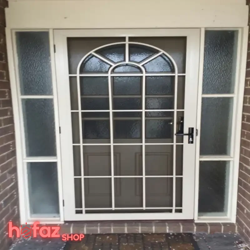 خرید حفاظ درب ورودی آپارتمان لولایی