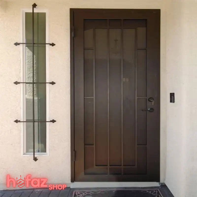 انواع حفاظ درب ورودی آپارتمان لولایی