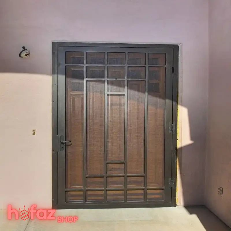 مدل حفاظ درب ورودی آپارتمان لولایی