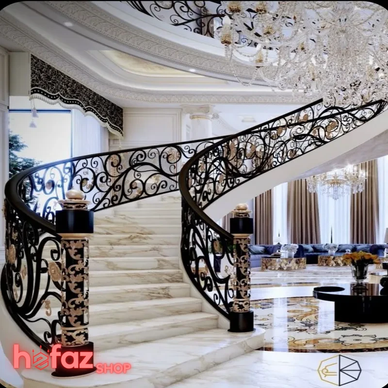 قیمت حفاظ راه پله فرفورژه